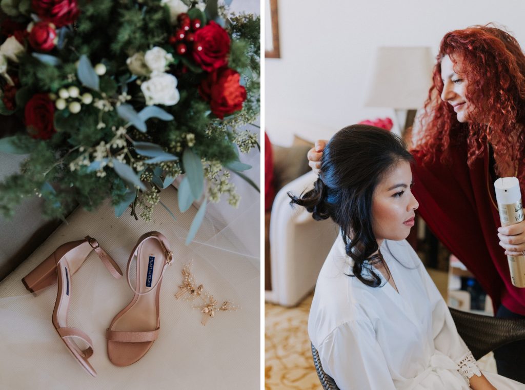 bridal prep