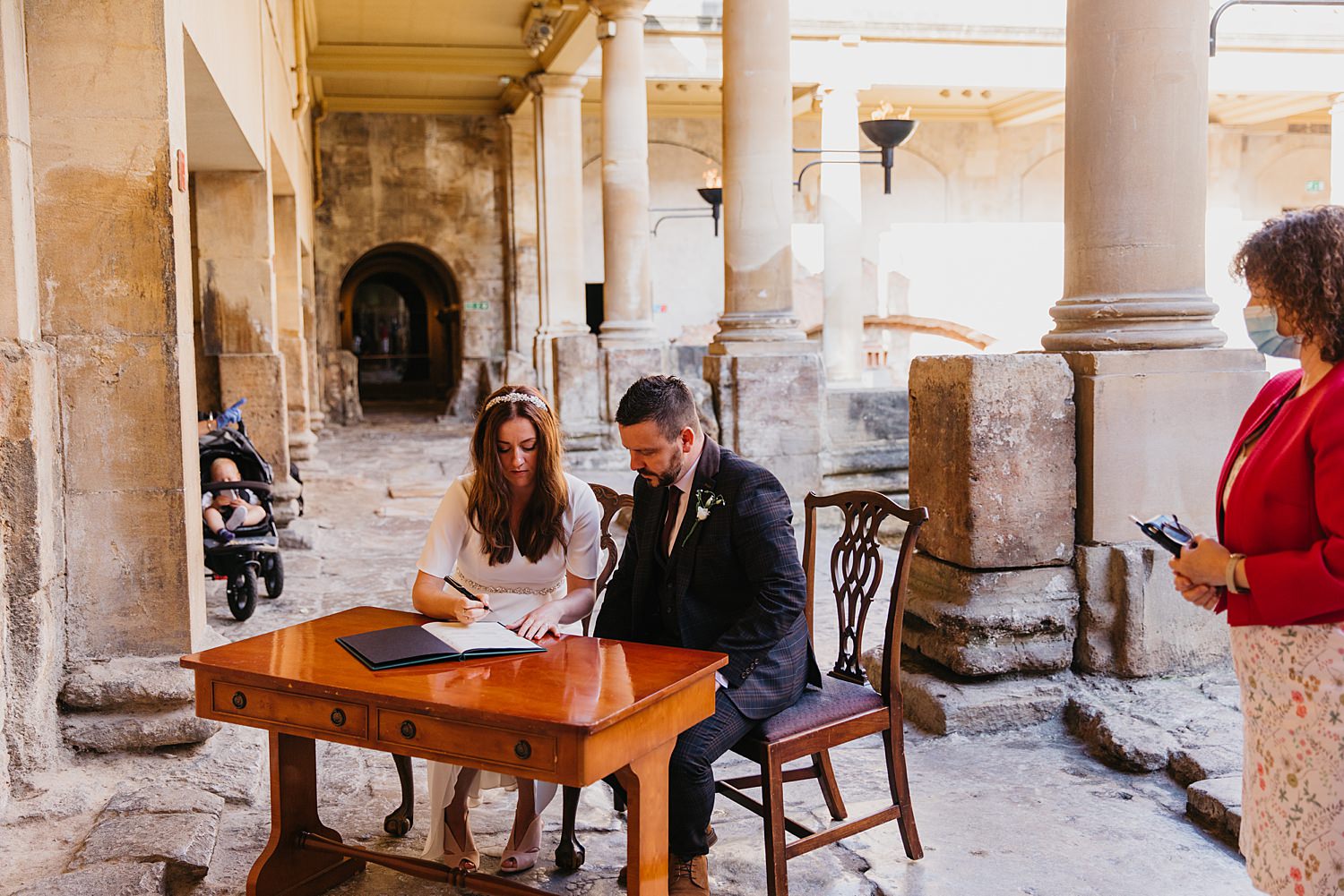 roman bath elopement