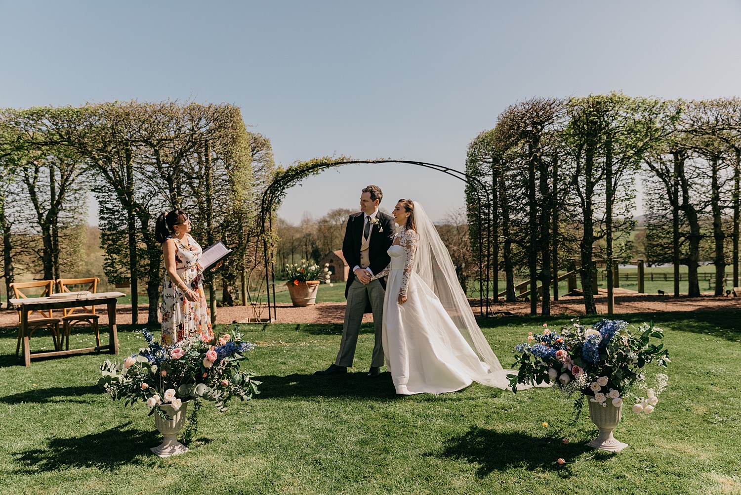 Spring Pauntley Court Wedding