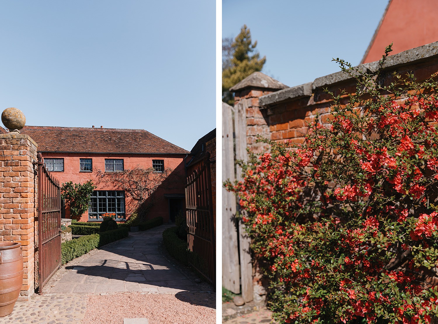 Spring Pauntley Court Wedding