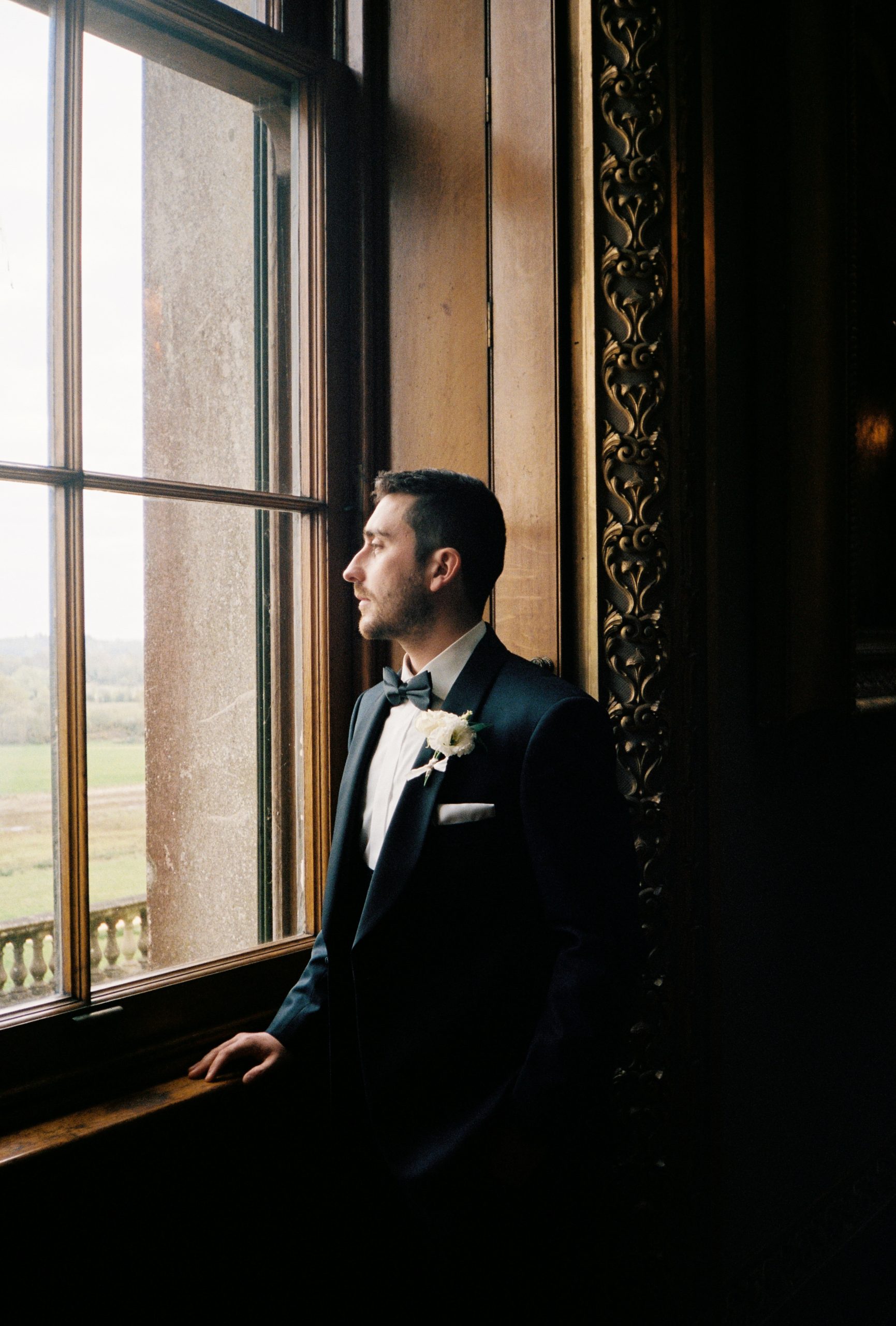 35mm film wedding photography in Somerset