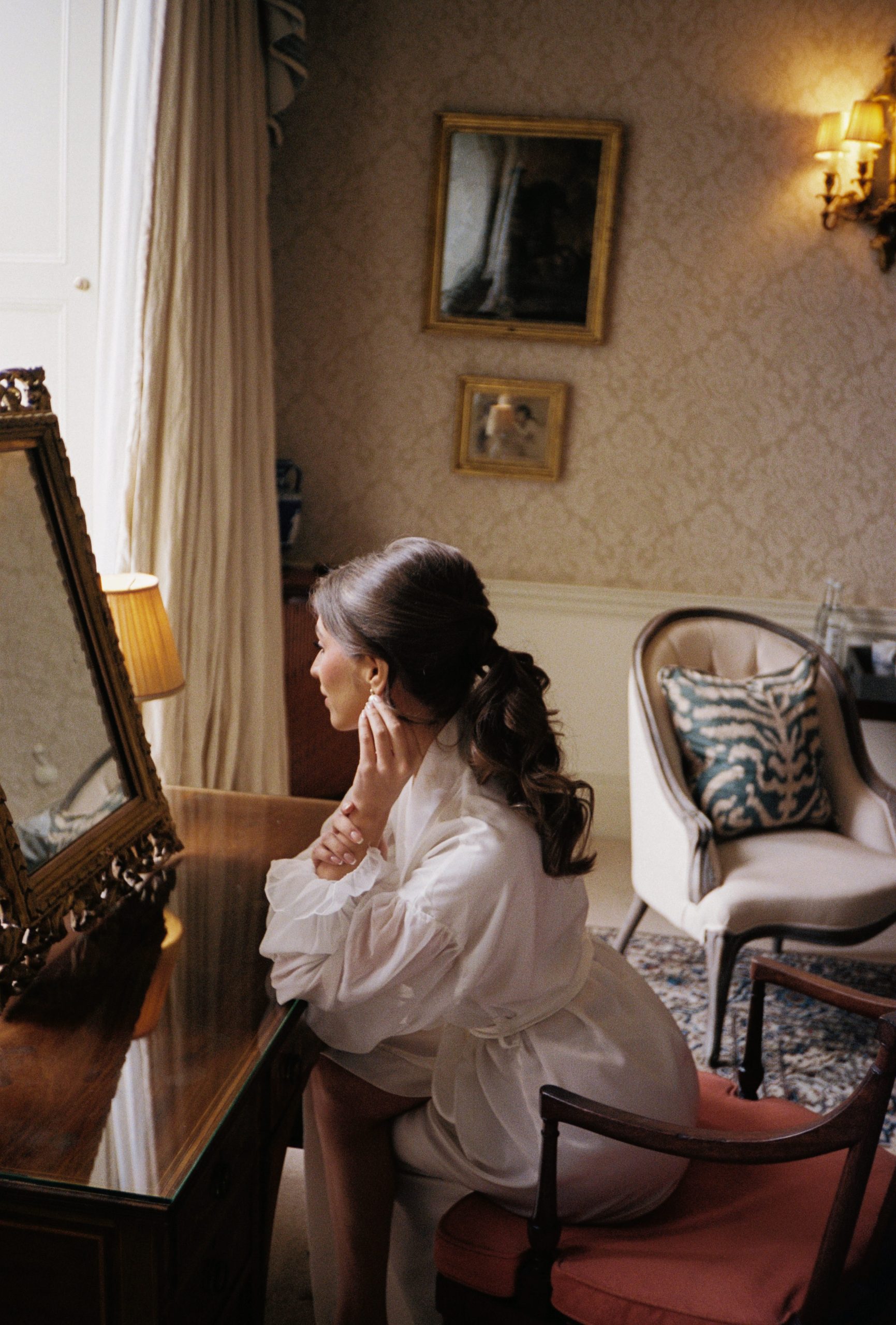 35mm film wedding photography in Somerset