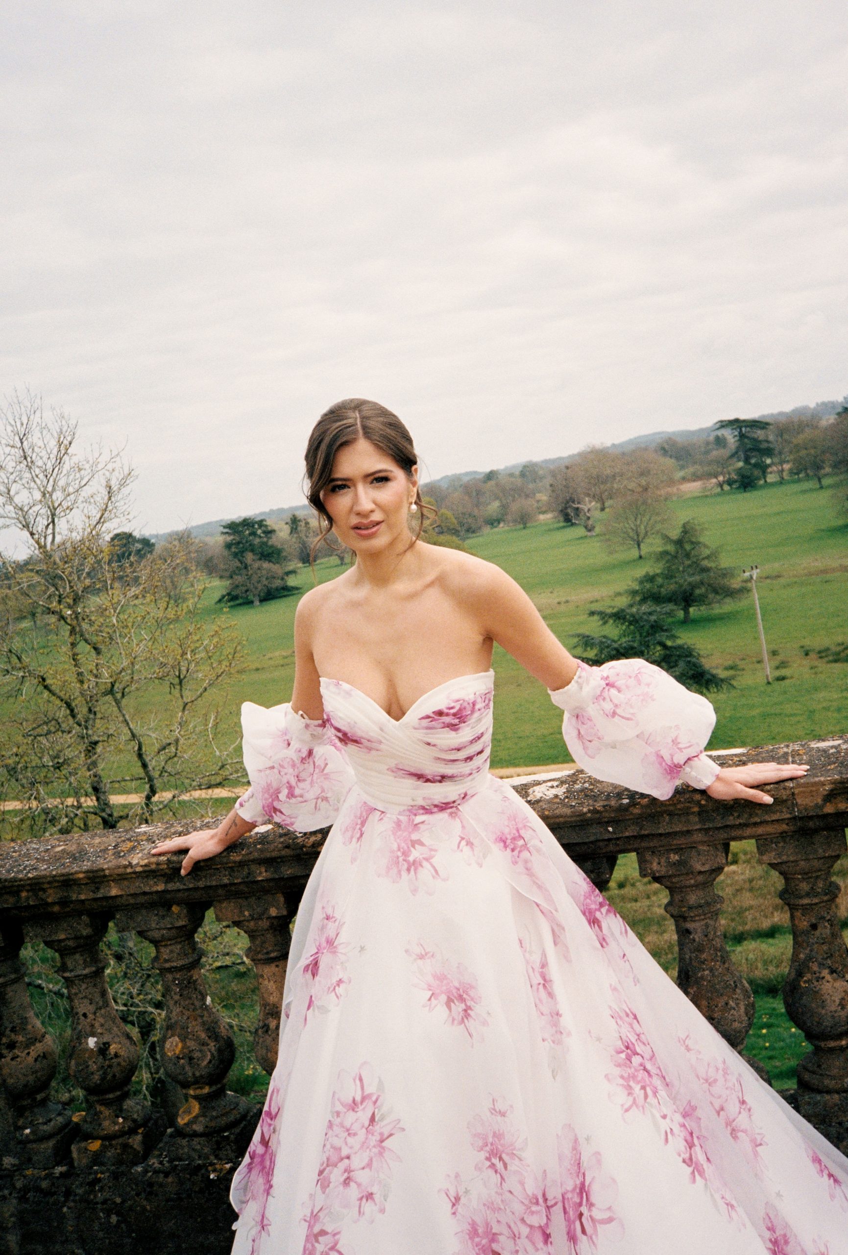 35mm film wedding photography in Somerset