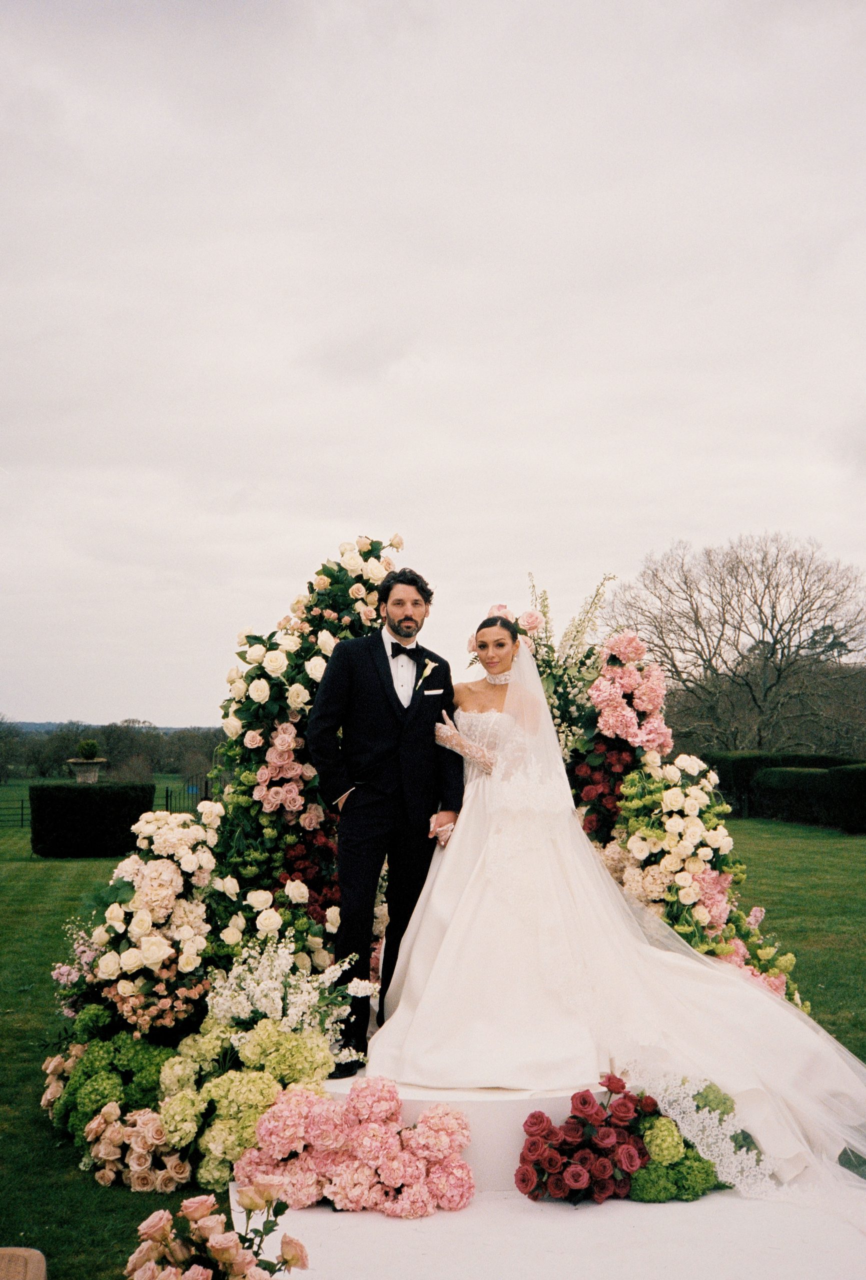 35mm film wedding photography in Somerset