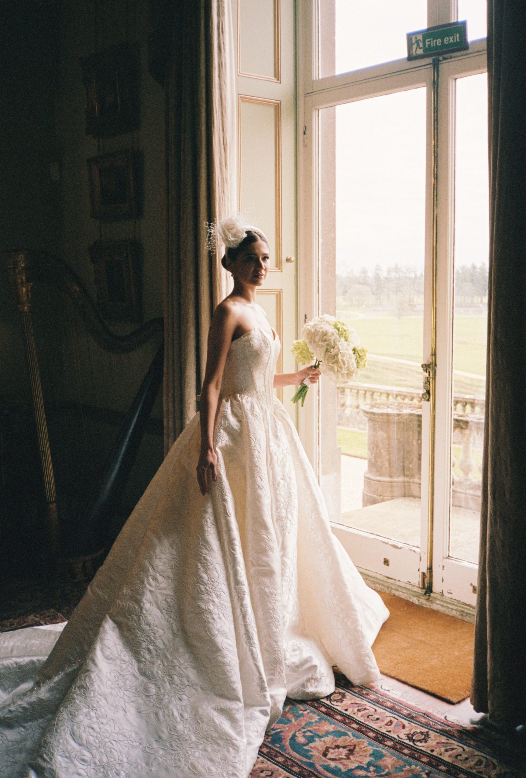 35mm film wedding photography in Somerset