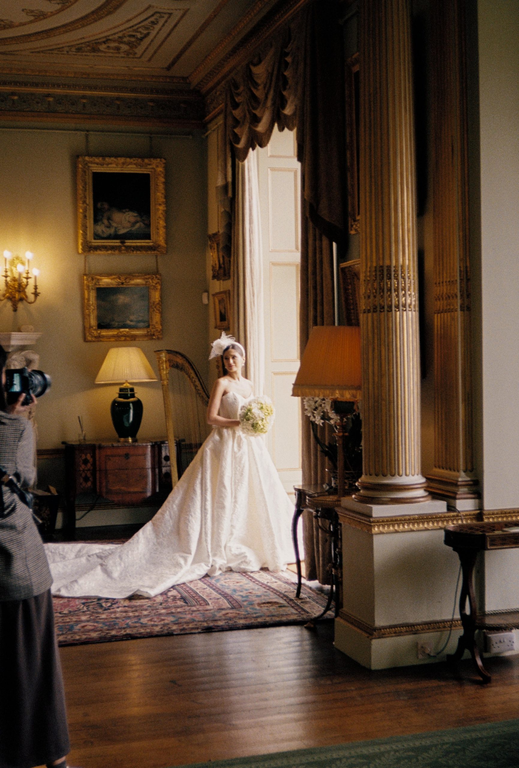 35mm film wedding photography in Somerset